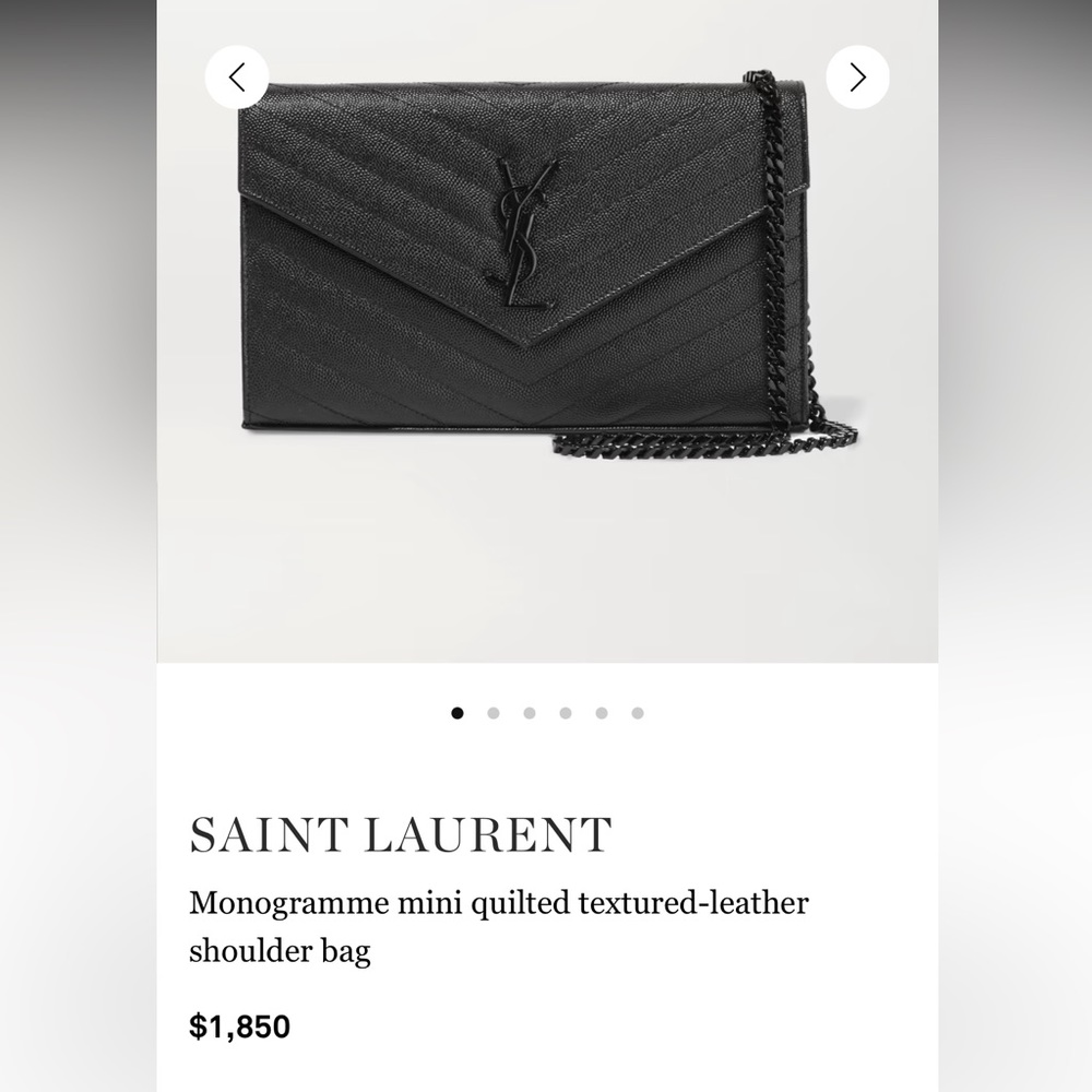 YSL shoulder bag
